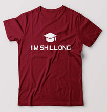 Load image into Gallery viewer, IIM Shillong T-Shirt for Men-Maroon-Ektarfa.online
