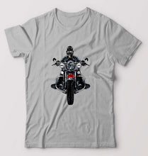 Load image into Gallery viewer, Biker T-Shirt for Men-Grey Melange-Ektarfa.online
