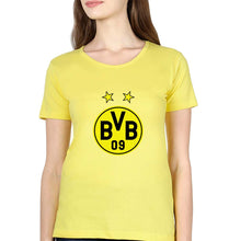 Load image into Gallery viewer, Borussia Dortmund T-Shirt for Women-Yellow-Ektarfa.online
