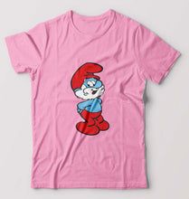 Load image into Gallery viewer, Papa Smurf T-Shirt for Men-Light Baby Pink-Ektarfa.online

