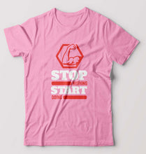 Load image into Gallery viewer, Gym T-Shirt for Men-Light Baby Pink-Ektarfa.online
