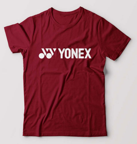 Yonex T-Shirt for Men-Maroon-Ektarfa.online