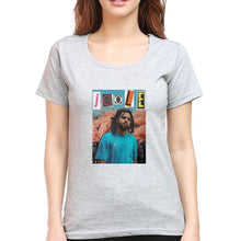 Load image into Gallery viewer, J. Cole T-Shirt for Women-Grey Melange-Ektarfa.online
