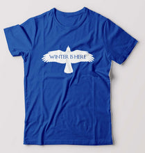 Load image into Gallery viewer, GOT Game Of Thrones Winter Is Here T-Shirt for Men-Royal Blue-Ektarfa.online
