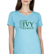 Load image into Gallery viewer, Ivy League T-Shirt for Women-Light Blue-Ektarfa.online
