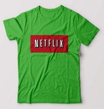 Load image into Gallery viewer, Netflix T-Shirt for Men-flag green-Ektarfa.online
