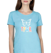 Load image into Gallery viewer, Harry Styles TPWK T-Shirt for Women-Light Blue-Ektarfa.online
