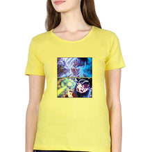 Load image into Gallery viewer, Goku T-Shirt for Women-Yellow-Ektarfa.online
