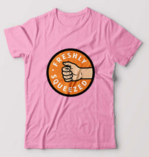 Load image into Gallery viewer, Orange Cassidy - Freshly Squeezed Friends T-Shirt for Men-Light Baby Pink-Ektarfa.online
