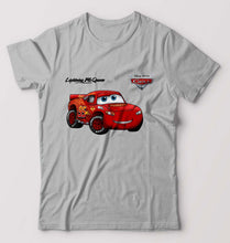 Load image into Gallery viewer, Lightning McQueen T-Shirt for Men-Grey Melange-Ektarfa.online

