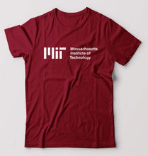 Load image into Gallery viewer, MIT T-Shirt for Men-Maroon-Ektarfa.online
