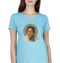 Load image into Gallery viewer, Kendrick Lamar T-Shirt for Women-Light Blue-Ektarfa.online
