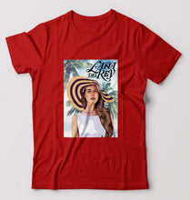 Load image into Gallery viewer, Lana Del Rey T-Shirt for Men-Red-Ektarfa.online
