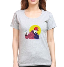 Load image into Gallery viewer, Divine T-Shirt for Women-Grey Melange-Ektarfa.online
