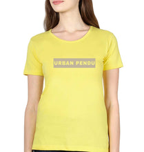 Load image into Gallery viewer, Urban Pendu T-Shirt for Women-Mustard Yellow-Ektarfa.online
