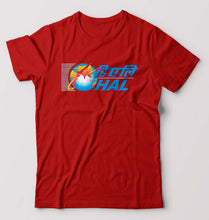 Load image into Gallery viewer, Hindustan Aeronautics Limited (HAL) T-Shirt for Men-Red-Ektarfa.online
