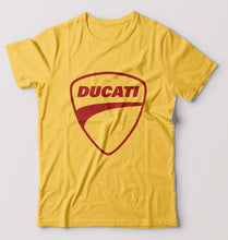 Load image into Gallery viewer, Ducati T-Shirt for Men-Golden yellow-Ektarfa.online
