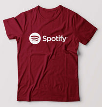 Load image into Gallery viewer, Spotify T-Shirt for Men-Maroon-Ektarfa.online
