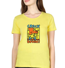 Load image into Gallery viewer, Keith Haring T-Shirt for Women-Yellow-Ektarfa.online
