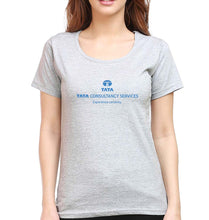 Load image into Gallery viewer, TCS T-Shirt for Women-Grey Melange-Ektarfa.online
