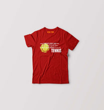 Load image into Gallery viewer, Tennis Kids T-Shirt for Boy/Girl-Red-Ektarfa.online
