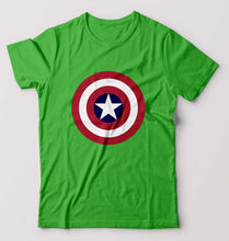 Load image into Gallery viewer, Captain America T-Shirt for Men-flag green-Ektarfa.online
