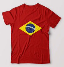 Load image into Gallery viewer, Brazil T-Shirt for Men-Red-Ektarfa.online
