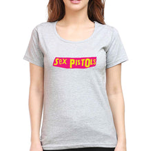 Load image into Gallery viewer, Sex Pistols T-Shirt for Women-Grey Melange-Ektarfa.online
