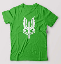 Load image into Gallery viewer, Who Dares Wins Balidaan Army T-Shirt for Men-Flag Green-Ektarfa.online
