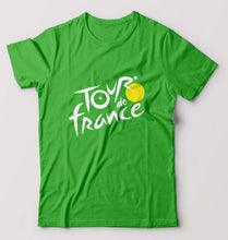 Load image into Gallery viewer, Tour de France T-Shirt for Men-flag green-Ektarfa.online
