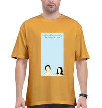 Load image into Gallery viewer, Prateek Kuhad Oversized T-Shirt for Men-Golden Yellow-Ektarfa.online
