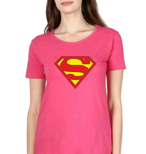 Load image into Gallery viewer, Superman T-Shirt for Women-Pink-Ektarfa.online

