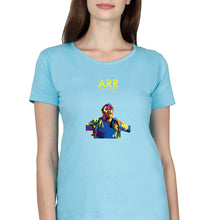 Load image into Gallery viewer, A. R. Rahman T-Shirt for Women-Sky Blue-Ektarfa.online
