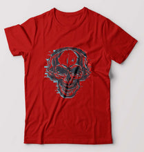 Load image into Gallery viewer, Skull T-Shirt for Men-Red-Ektarfa.online
