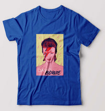 Load image into Gallery viewer, David Bowie T-Shirt for Men-Royal Blue-Ektarfa.online
