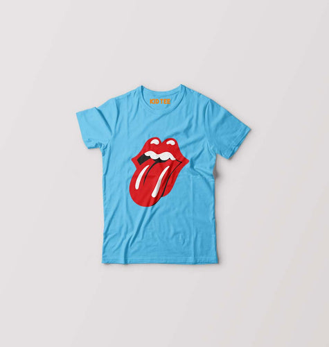 Rolling Stones Kids T-Shirt for Boy/Girl-Light blue-Ektarfa.online