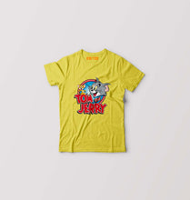 Load image into Gallery viewer, Tom &amp; Jerry Kids T-Shirt for Boy/Girl-Yellow-Ektarfa.online
