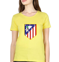 Load image into Gallery viewer, Atlético Madrid T-Shirt for Women-Yellow-Ektarfa.online
