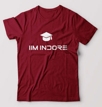 Load image into Gallery viewer, IIM I Indore T-Shirt for Men-Maroon-Ektarfa.online
