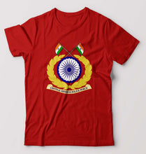 Load image into Gallery viewer, CRPF T-Shirt for Men-Red-Ektarfa.online
