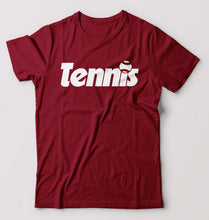 Load image into Gallery viewer, Tennis T-Shirt for Men-Maroon-Ektarfa.online
