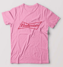 Load image into Gallery viewer, Budweiser T-Shirt for Men-Light Baby Pink-Ektarfa.online

