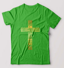 Load image into Gallery viewer, Christian T-Shirt for Men-flag green-Ektarfa.online
