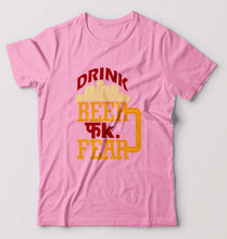 Load image into Gallery viewer, Beer T-Shirt for Men-Light Baby Pink-Ektarfa.online
