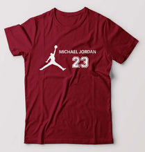 Load image into Gallery viewer, Michael Jordan T-Shirt for Men-Maroon-Ektarfa.online
