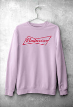 Load image into Gallery viewer, Budweiser Unisex Sweatshirt for Men/Women-Light Pink-Ektarfa.online
