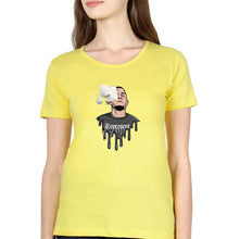 Load image into Gallery viewer, Nate Diaz UFC T-Shirt for Women-Yellow-Ektarfa.online

