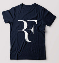 Load image into Gallery viewer, Roger Federer_RF T-Shirt for Men-Navy Blue-Ektarfa.online
