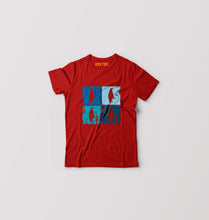 Load image into Gallery viewer, Penguins Kids T-Shirt for Boy/Girl-Red-Ektarfa.online
