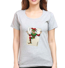 Load image into Gallery viewer, Joker T-Shirt for Women-Grey Melange-Ektarfa.online
